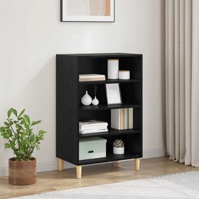 vidaXL Buffet Carvalho preto 57 x 35 x 89.5 cm Madeira processada