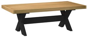 Mesa de centro NOAIN pernas em forma de X 120x60x40 cm