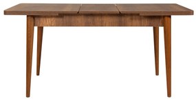 Conjunto de Mesa de Jantar Extensível e Cadeiras Vina – Nogueira Pedra