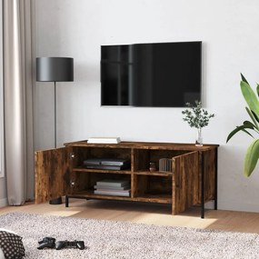 Móvel de TV Iris com 2 Portas de 102 cm - Madeira Rústica - Design Mod