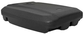 Suporte para guarda-sol de exterior preto
