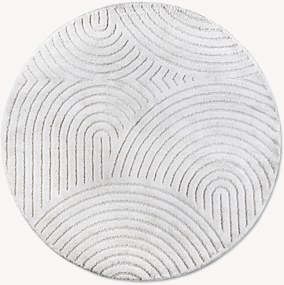 Tapete redondo com relevo New York Panglao