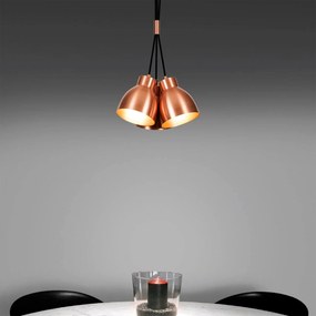 Candeeiro de Teto Sivani – Cobre – 30 cm de Diâmetro