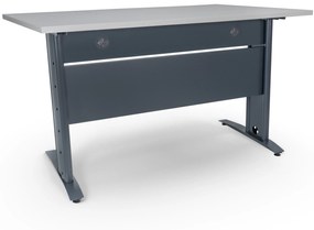 Secretária de Escritório 1800x800x750mm Soho – Antracite / Cinza