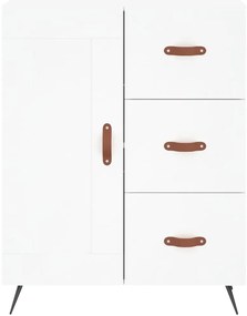 Armário alto 69,5x34x180 cm derivados de madeira branco