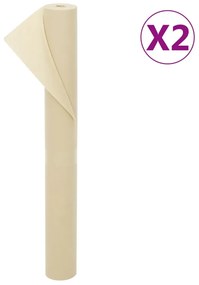Cobertura para plantas 2 rolos 70 g/m² 10x1,6 m