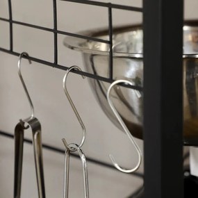 Estante de Cozinha Lolu com Tomada Incorparada - Design Rústico