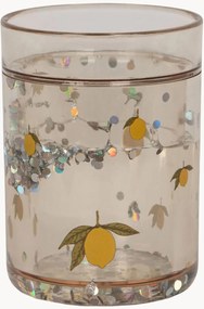 Copos com purpurinas para crianças Lemon, conjunto de 2