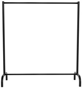 Cabideiro Lara em metal 120 x 38 x 120 cm Preto