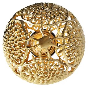 Candeeiro de tecto Art Déco dourado - Maro Art Deco