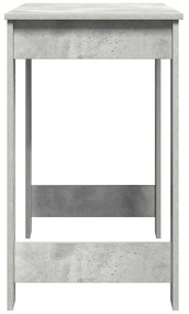 Secretária 100x45x75 cm derivados de madeira cinzento cimento