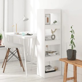 vidaXL Estante/divisória 40x30x135 cm branco