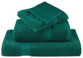 Toalhas de mãos premium SOLUND 2 pcs 30x30 cm 600 g/m2 verde