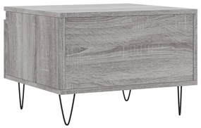 Mesas de centro 2 pcs 50x46x35cm deriv. madeira cinzento sonoma