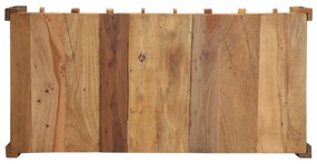 Mesa de Café 110x55x35 cm Madeira Sólida Recuperada