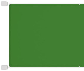 vidaXL Toldo vertical 300x420 cm tecido oxford verde-claro