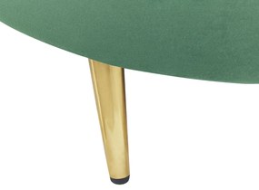 Sofá de 3 lugares em veludo verde esmeralda SAVAR Beliani