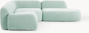 Sofá de canto modular com chaise longue Wolke (4 lugares)
