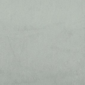 Banco 110x74x84 cm veludo cinzento-claro