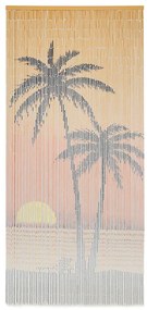 vidaXL Cortina mosquiteira em bambu 90x200 cm