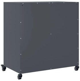 Aparador 68x39x72 cm aço antracite