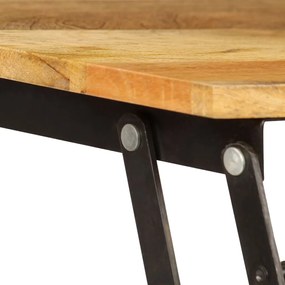 Mesa de centro madeira de mangueira maciça 110x55x35 cm