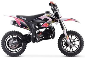 MINI MOTO PARA CRIANÇAS MINICROSS 709 GASOLINA 49CC 4.5CV ROSA