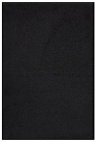 331597 vidaXL Tapete de porta 80x120 cm preto