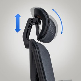 Cadeira de escritório Grover preta