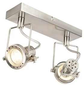Projetores industriais de aço 2-luzes ajustáveis - Suplux Industrial,Moderno