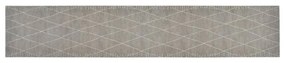 Tapete de cozinha lavável 60x300 cm veludo padrão losangos