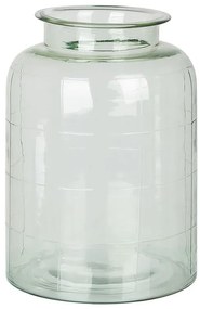 Vaso de vidro verde claro 35 cm VINDALOO Beliani