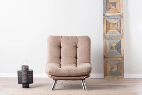 Conjunto de Mobiliário de Sala Inci – Nogueira e Creme – TV Unit: 160x