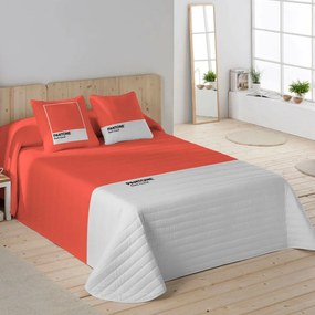 Colcha Dark Coral Pantone Cama de 135 (240 X 260 cm)