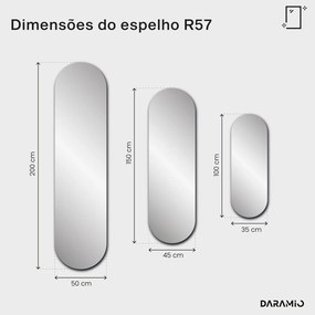 Espelho azul Pure R57