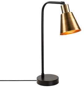 Candeeiro de Mesa Emek – Preto – 28 x 17 cm