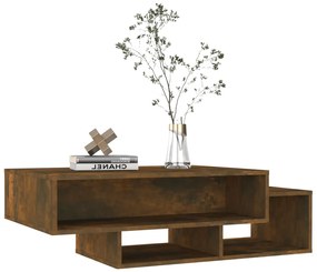 Mesa de centro 105x55x32cm derivados de madeira carvalho fumado