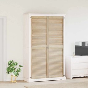 vidaXL Porta de Armário com porta 2 pcs Natural 201 x 2,1 x 59,5 cm