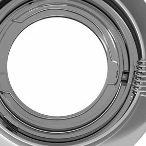 Holofotes Embutidos 24 pcs Redondo GU10 Prata Ø91 mm