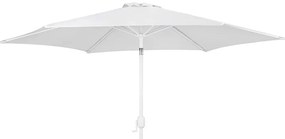 Parasol Alba Alumínio Branco 300 cm