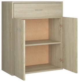Aparador 60x30x75 cm contraplacado cor carvalho sonoma