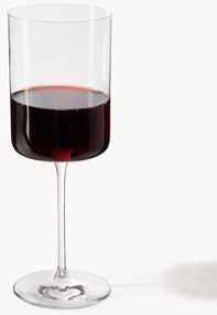 Copos de vinho tinto de cristal Xavia, conjunto de 4