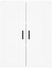 Armário alto 69,5x34x180 cm derivados de madeira branco