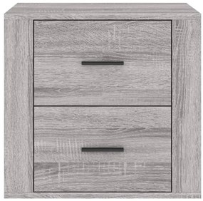 Mesa de cabeceira 50x39x47 cm sonoma cinzento