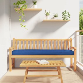 vidaXL Almofada de Palete para Banco Azul Royal 180x40x8 cm Tecido Oxford
