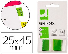 Bandas Separadoras Q-Connect Verdes Dispensador de 50