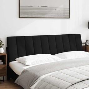 Almofadão de cabeceira 180 cm tecido preto