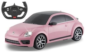 Carro telecomandado VW Beetle 1:14 2,4GHz Rosa