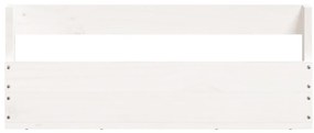 Sapateiras de parede 2 pcs 59x9x23 cm pinho maciço branco