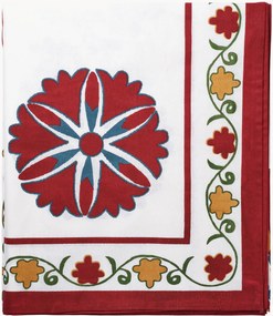 Toalha de mesa artesanal Suzani, vários tamanhos